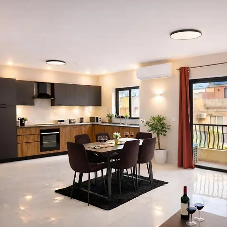 Stylish Brand New 3br - 10 Min Walk From Buggibba Square Apartment St. Paul's Bay